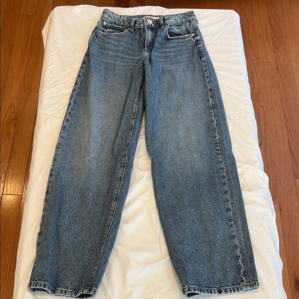 Garage Blue Denim Ample Jeans